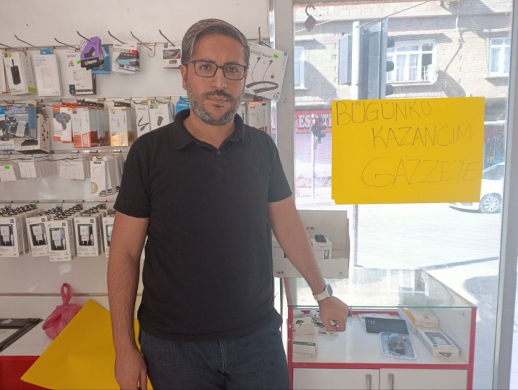 Esnaftan Gazze’ye Anlamlı Destek