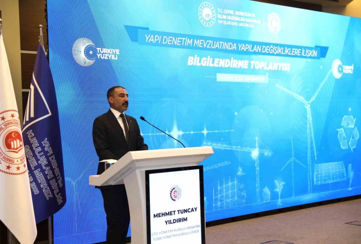 Yapı Denetim Mevzuatı Gto’da Anlatıldı