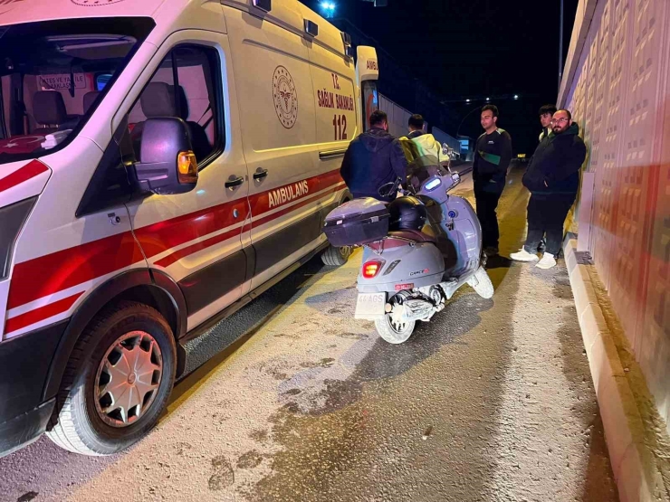 Malatya’da Alt Geçitte Motosiklet Kazası: 2 Yaralı