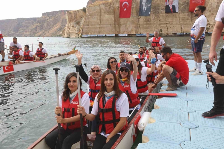 Fırat’ın İncisi Rumkale’de Su Sporları Festivali Coşkusu