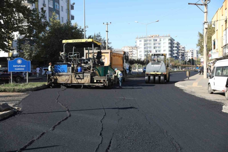 Kayapınar’da 17 Kilometrelik 8 Caddeye Asfalt Serilecek