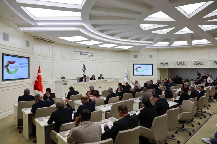 Gaziantep Büyükşehir Belediyesi Ekim Ayı Meclisi Toplandı