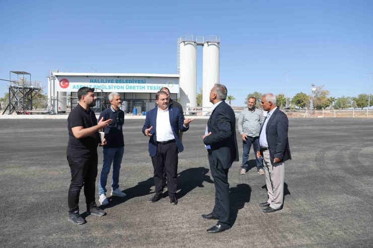 Haliliye Belediyesi Sathi Asfalt İhtiyacını Kendi Kaynaklarıyla Karşılayacak