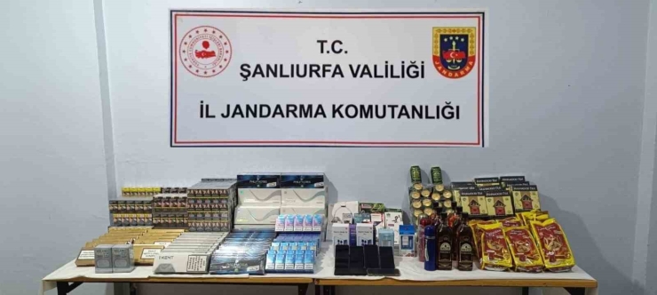 Şanlıurfa’da Kaçakçılık Operasyonu