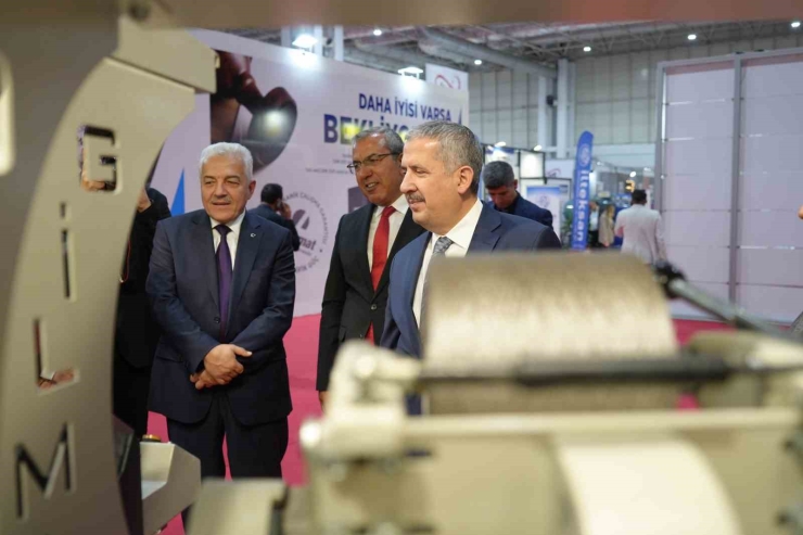 Gaziantep’te Tekstil Makineleri Fuarı Başladı