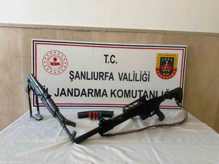 Şanlıurfa’da Ruhsatsız 3 Silah Ele Geçirildi