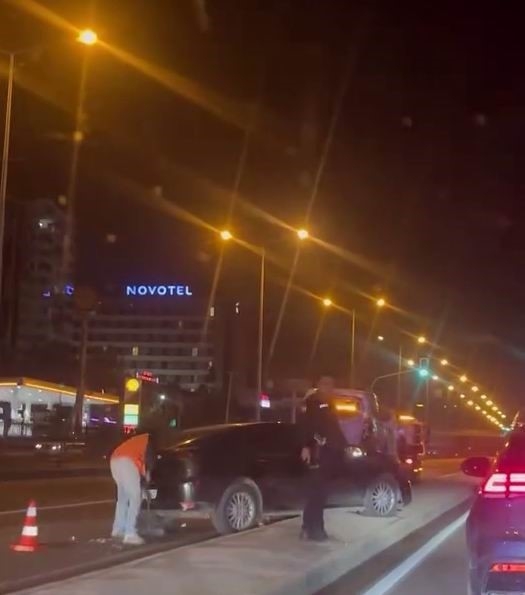 Diyarbakır’da Aracın Çarptığı Motosiklet Savrulup Alev Aldı: 1 Yaralı