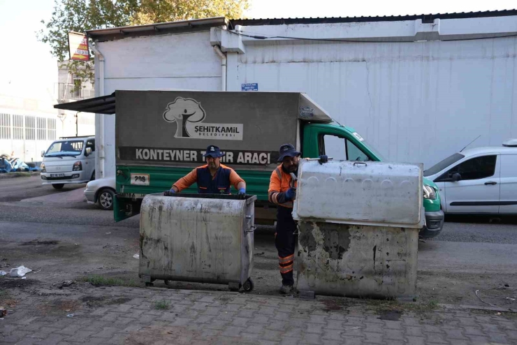 Şehitkamil Sanayi Bölgelerinde Büyük Temizlik
