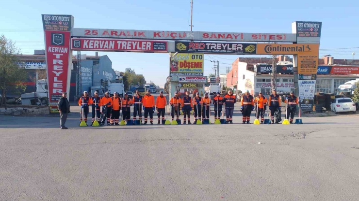 Şehitkamil Sanayi Bölgelerinde Büyük Temizlik