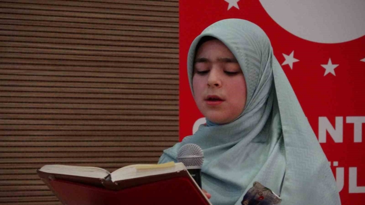Gaziantep’te Kur’an-ı Kerim’i Güzel Okuma Yarışması Yapıldı