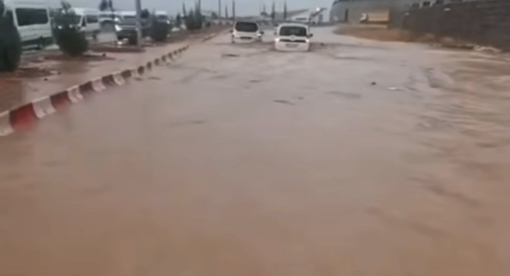 Gaziantep’te Şiddetli Sağanak Hayatı Olumsuz Etkiledi