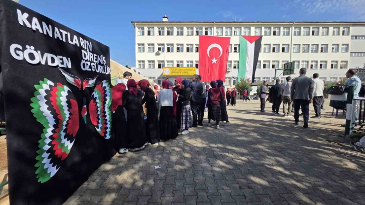 İmam Hatip Öğrencilerinden Gazze İçin Anlamlı Etkinlik