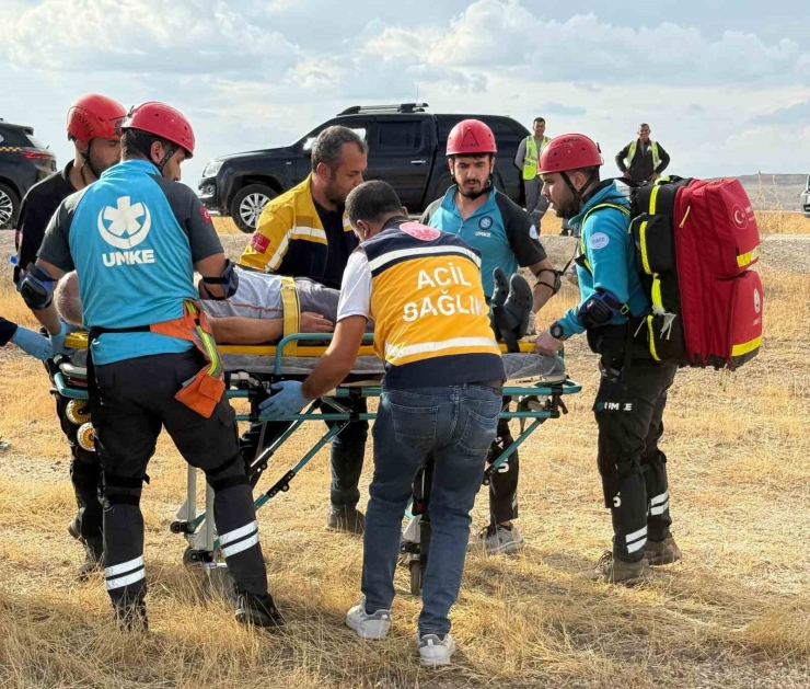 ‘uçak Kaza Kırıma Uğradı’ Tatbikatı Nefes Kesti