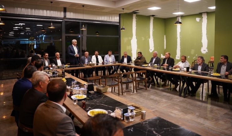 Başkan Hallaç, Muhtarlarla Bir Araya Geldi