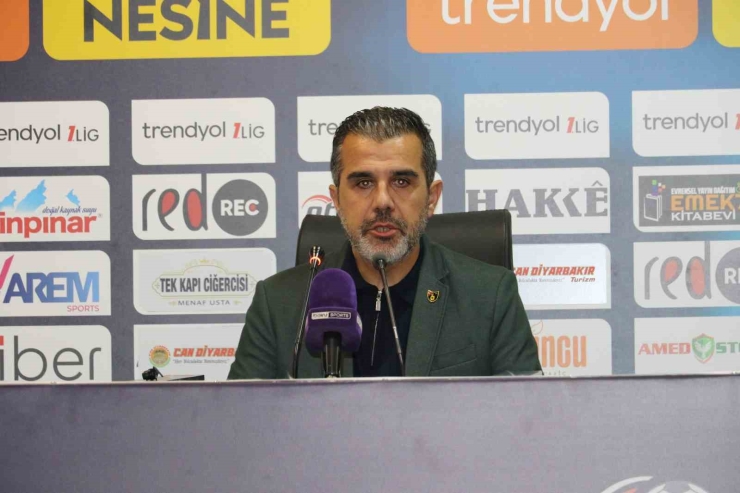 Amed Sportif Faaliyetler - İstanbulspor Maçının Ardından