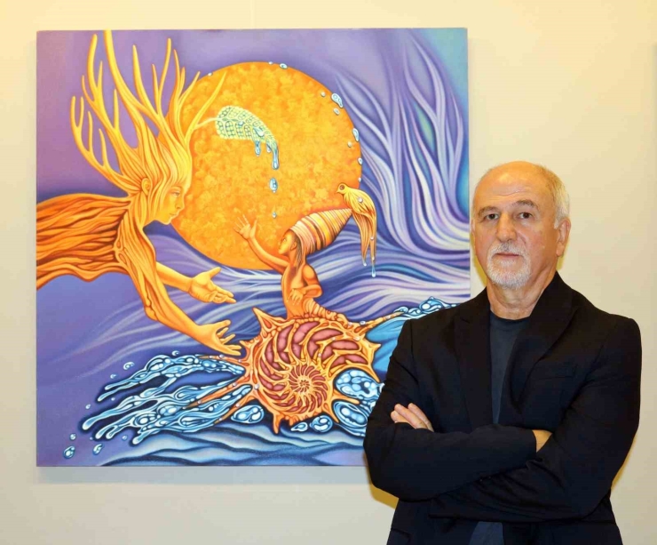 Ressam Yüksel Sanko Sanat Galerisi’nde Sergi Açtı