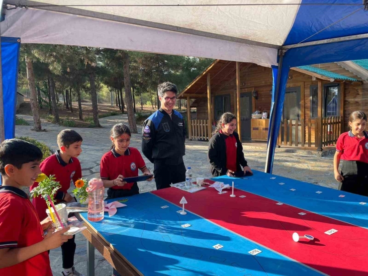 Astronot Tuva Cihangir Atasever, Şahinbeyli Öğrencilerle Buluştu