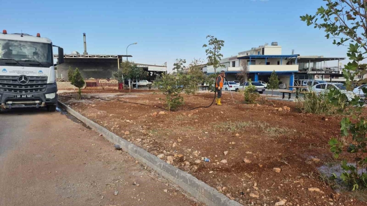 Eyyübiye’deki Parklarda Bakım Ve Yenileme Çalışması