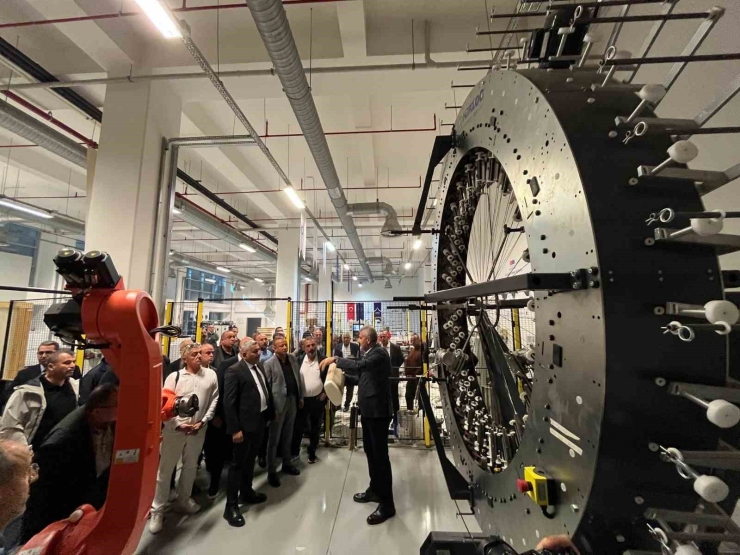 Mtso Heyeti Bursa Model Fabrikada İncelemelerde Bulundu