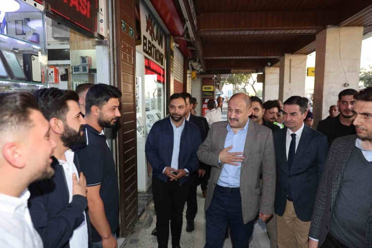 Gülpınar Divanyolu’ndaki Çalışmaları Yerinde İnceledi