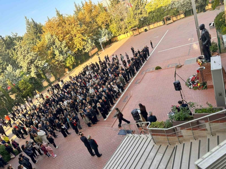 Gkv’de Atatürk Saygıyla Anıldı