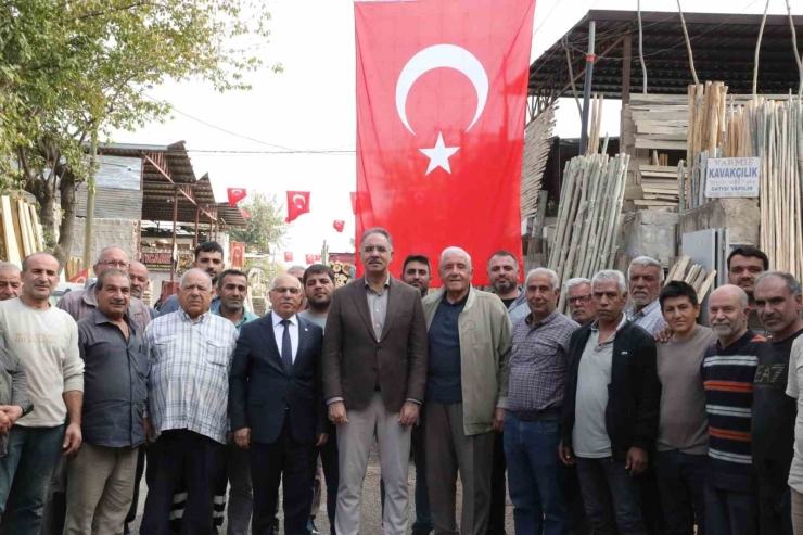 Eyyübiye’deki Esnafa Yeni Yer Tahsis Edilecek