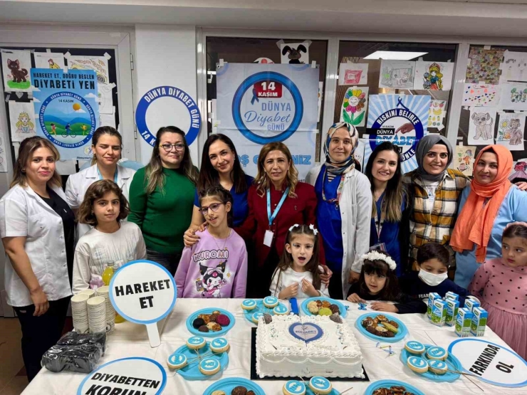 Dünya Diyabet Gününde Çocuklara Özel Etkinlik