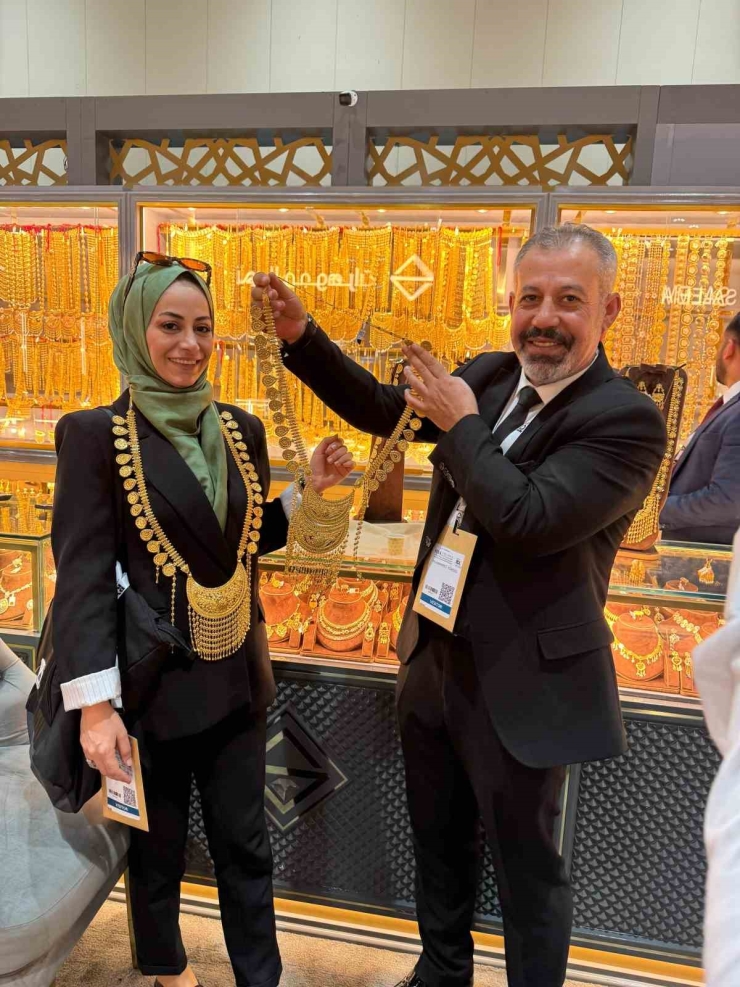 Diyarbakır Kuyumcular Ve Sarraflar Odası Abu Dabi’de Mezopotamya’nın Köklü Altın İşleme Kültürünü Tanıttı
