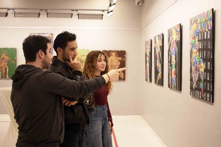 Ressam Mehmet Ali Doğan Sanko Sanat Galerisi’nde Sergi Açtı