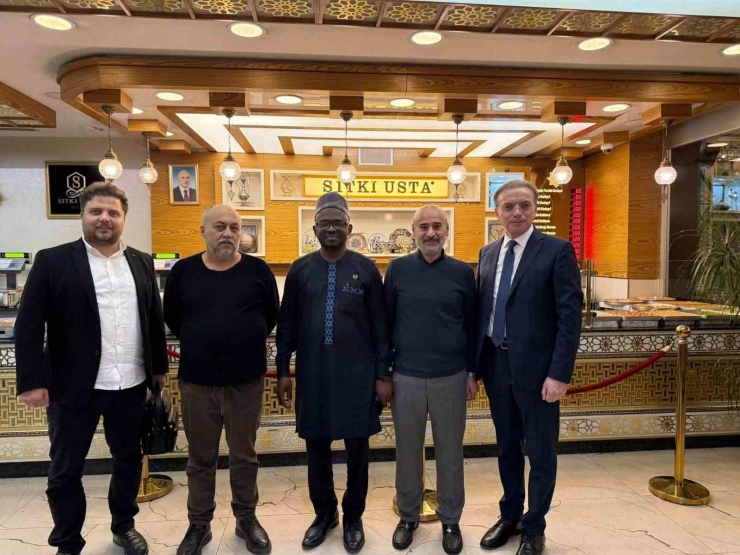Sıtkı Usta Çukurambar Şubesi, Gana Büyükelçisi Nasiru-deen’i Ağırladı