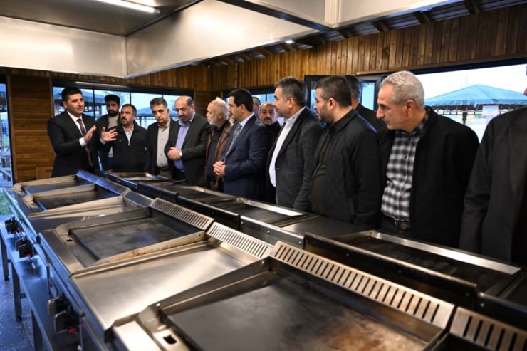 Başkan Taşkın, Tamamlanan Projeleri Teşkilatla İnceledi