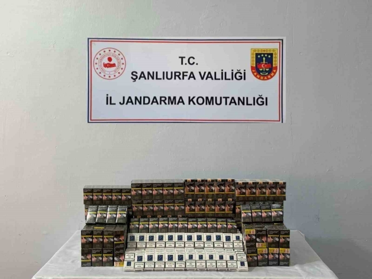 Şanlıurfa’da 5 Bin Paket Kaçak Sigara Ele Geçirildi