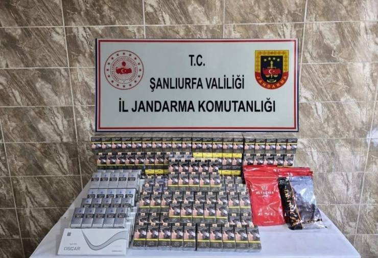 Şanlıurfa’da 5 Bin Paket Kaçak Sigara Ele Geçirildi