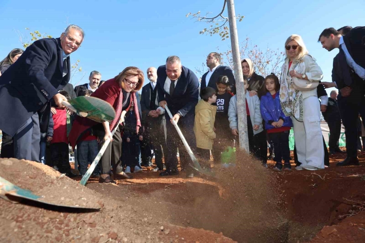 Gaziantep Büyükşehir’in Yeşilantep Projesi İle Şehir Merkezi Ağaçlanıyor