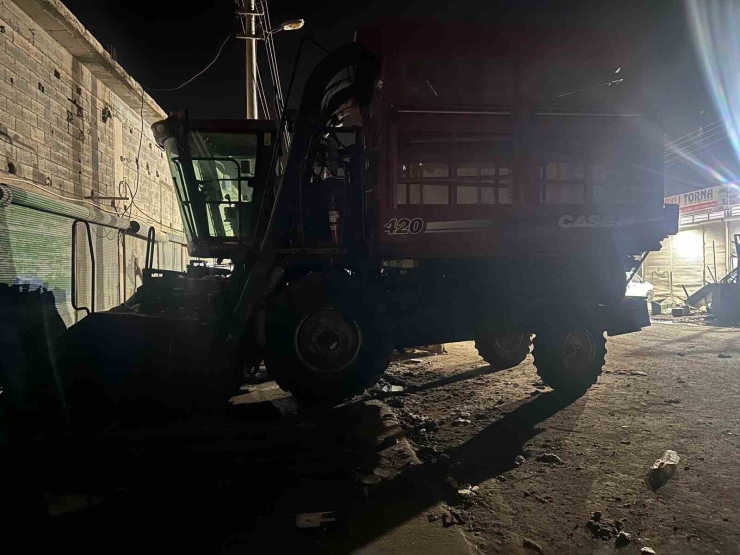 Şanlıurfa’da Biçerdöverin 1 Milyon Tl Değerindeki Parçaları Çalındı