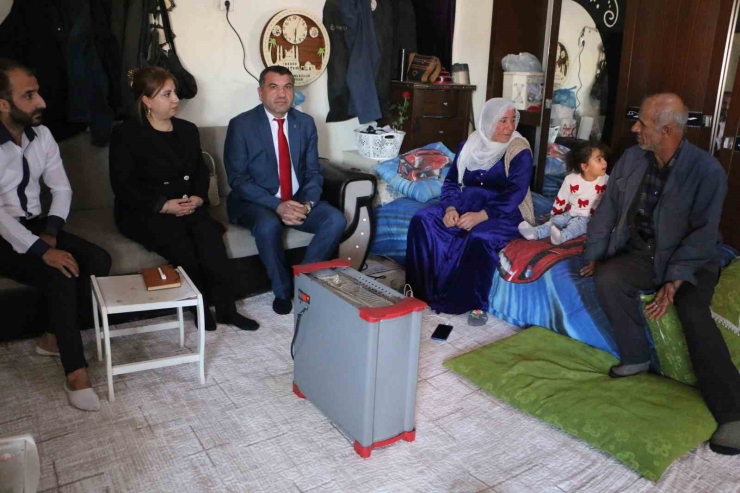 Mhp Sur İlçe Başkanlığından Dünya Engelliler Gününde Anlamlı Destek