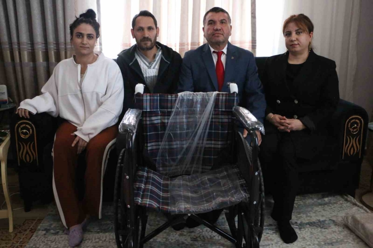 Mhp Sur İlçe Başkanlığından Dünya Engelliler Gününde Anlamlı Destek