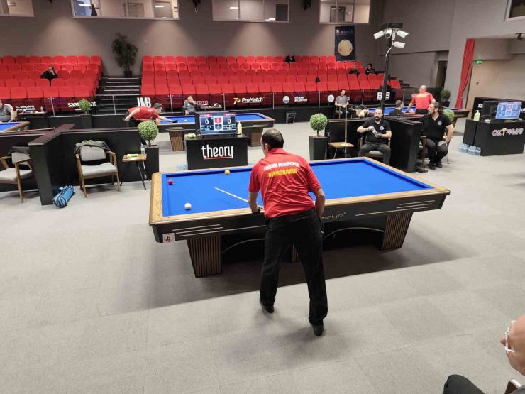 Yenişehir Belediyesi Bilardo Takımı İlk Tur Müsabakalarını Birinci Sırada Tamamladı