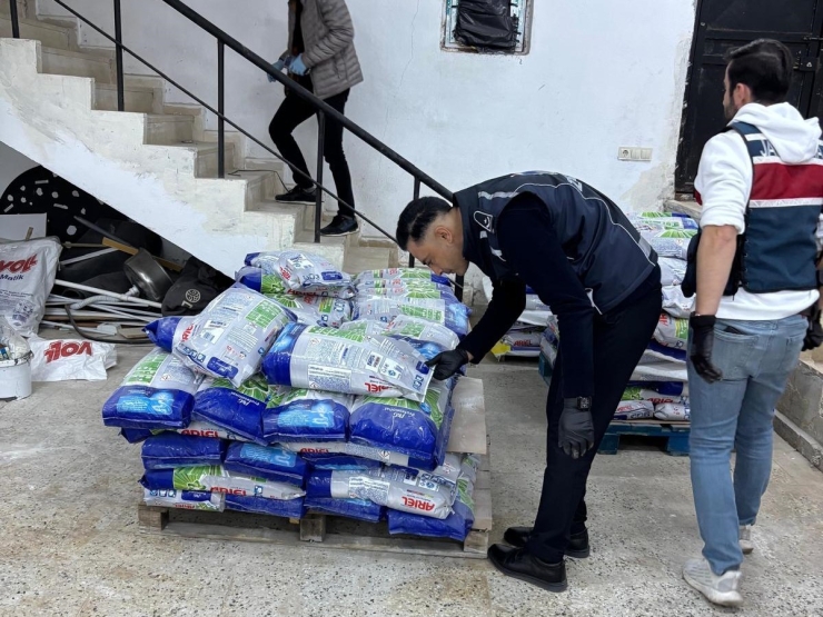 Şanlıurfa’da Sahte Deterjan Depolarına Baskın
