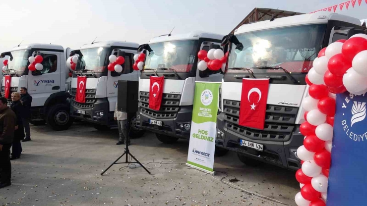 Malatya’da 70 Milyon Tl’lik Beton Santrali Hizmete Açıldı