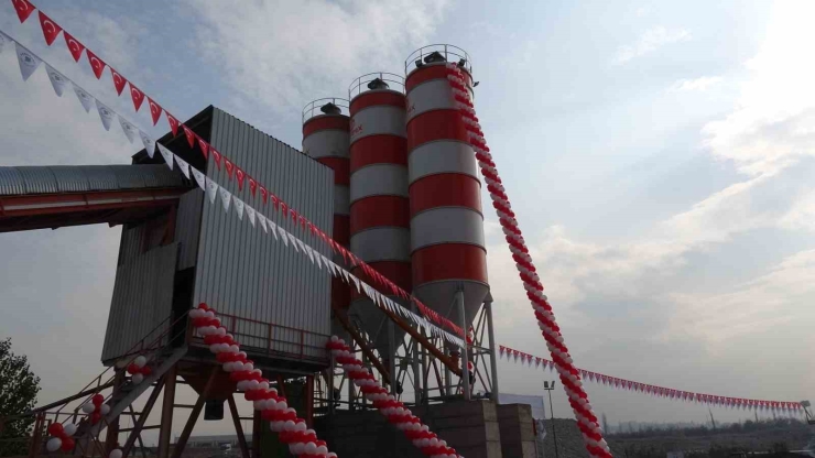 Malatya’da 70 Milyon Tl’lik Beton Santrali Hizmete Açıldı