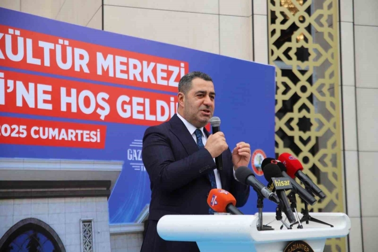 Şahinbey Belediyesi’nin Nizip’e Kazandırdığı Kültür Merkezi’nin Açılışı Yapıldı