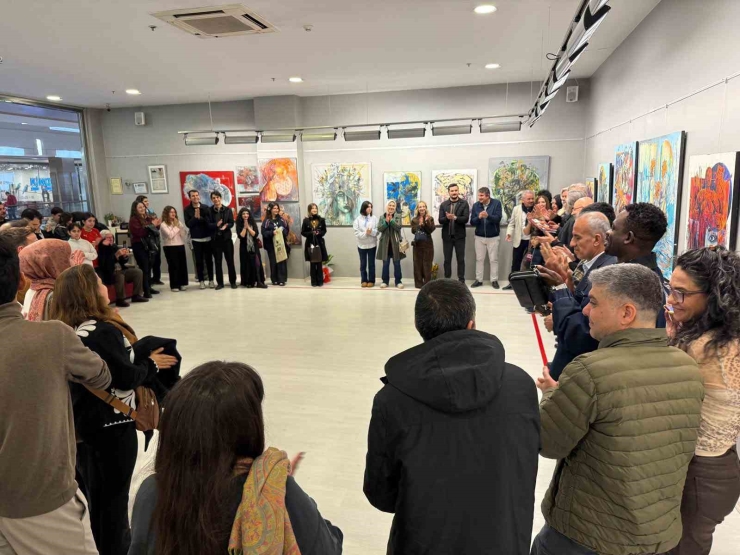 Ressam Atilla, Sanko Sanat Galerisi’nde Sergi Açtı