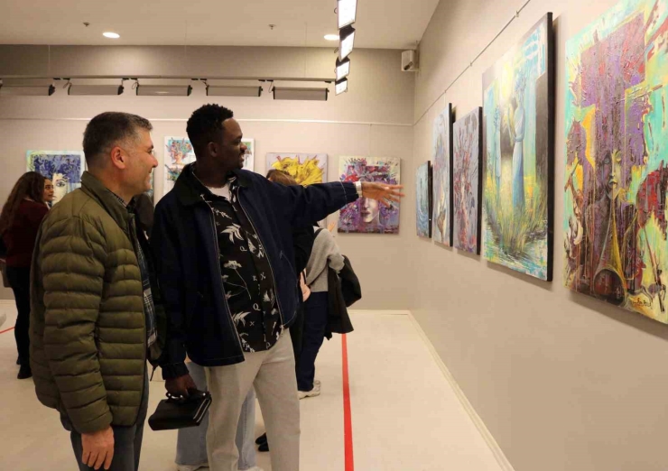 Ressam Atilla, Sanko Sanat Galerisi’nde Sergi Açtı