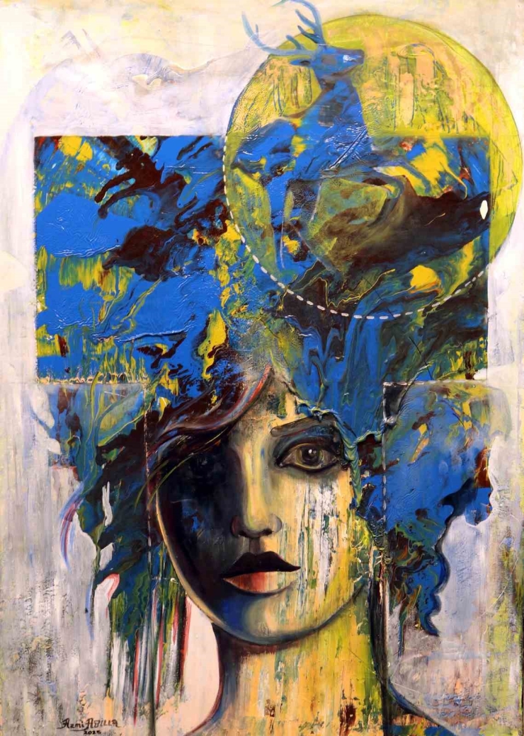 Ressam Atilla, Sanko Sanat Galerisi’nde Sergi Açtı