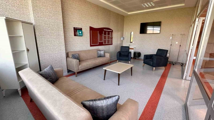 Dr. Yusuf Azizoğlu Devlet Hastanesi 8 Yataklı Palyatif Bakım Servisi Hizmet Vermeye Devam Ediyor