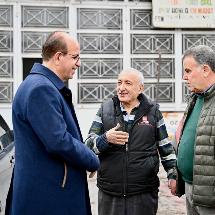 Başkan Geçit, Özsan Sanayi Sitesi Esnafının Taleplerini Dinledi