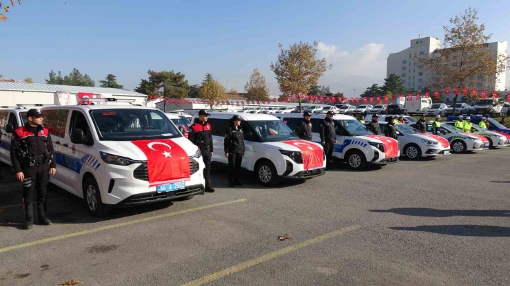 Malatya Güvenlik Filosu Güçlendi: 67 Yeni Araç Hizmete Alındı