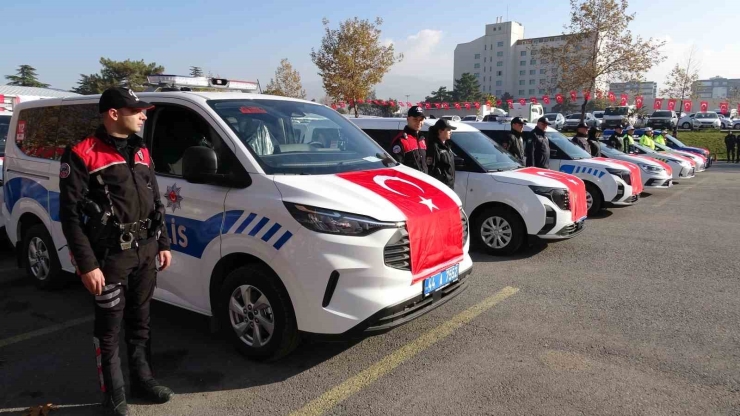 Malatya Güvenlik Filosu Güçlendi: 67 Yeni Araç Hizmete Alındı