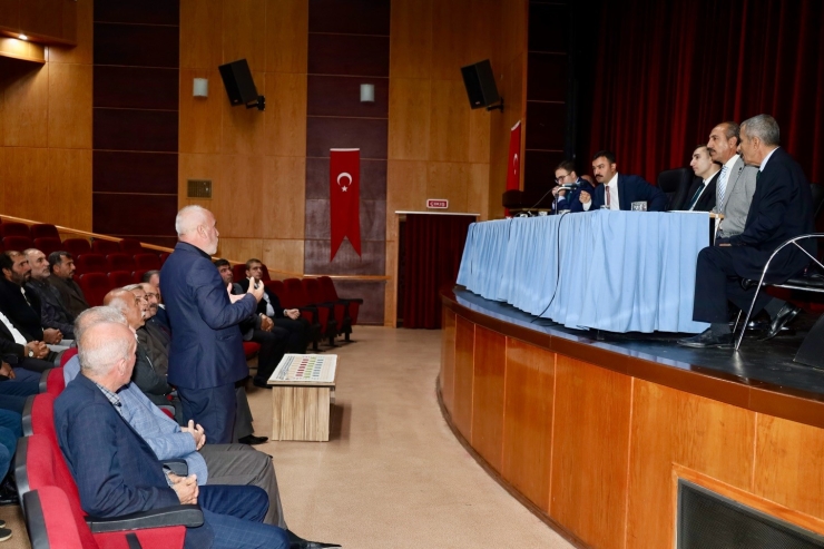 Recep İçme Suyu İçin Geniş Katılımlı Bilgilendirme Toplantısı Düzenlendi